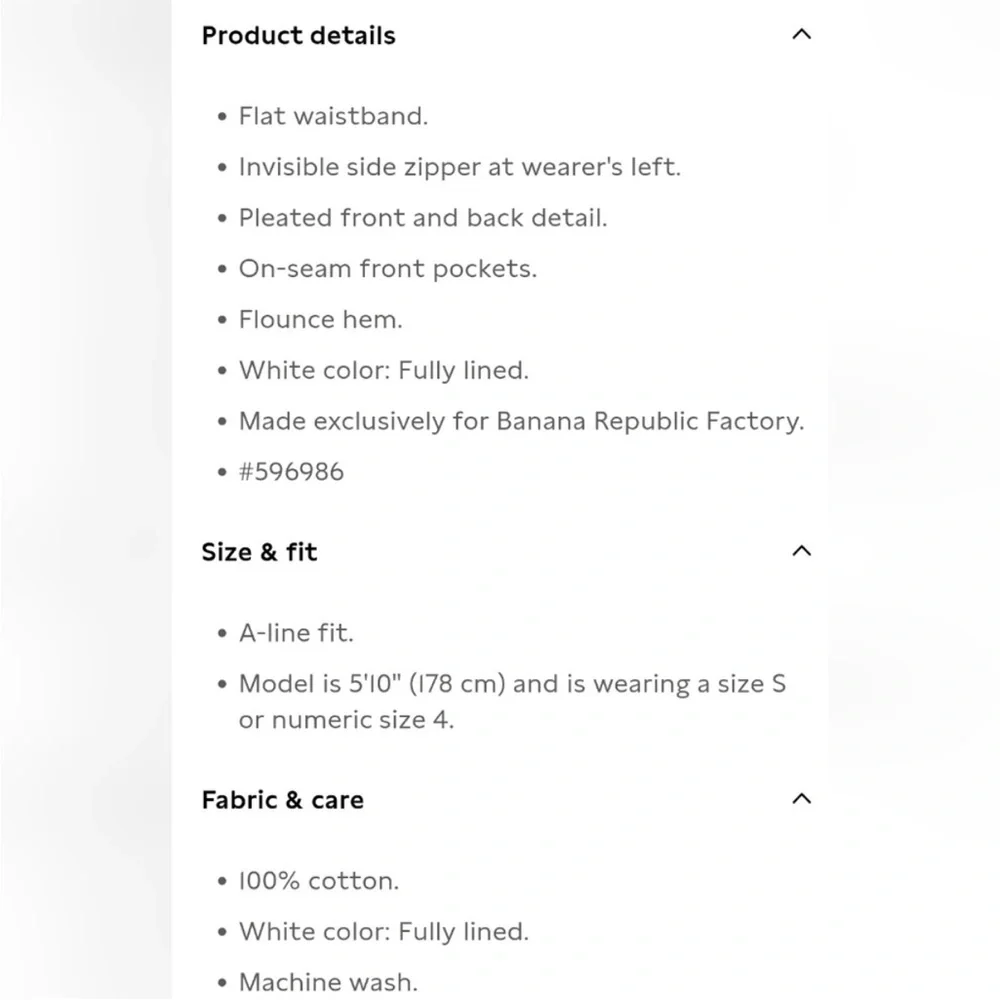 Banana republic midi skirt - Picture 4 of 6